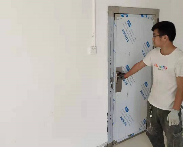 防輻射鉛門施工完成 防輻射鉛門施工完成